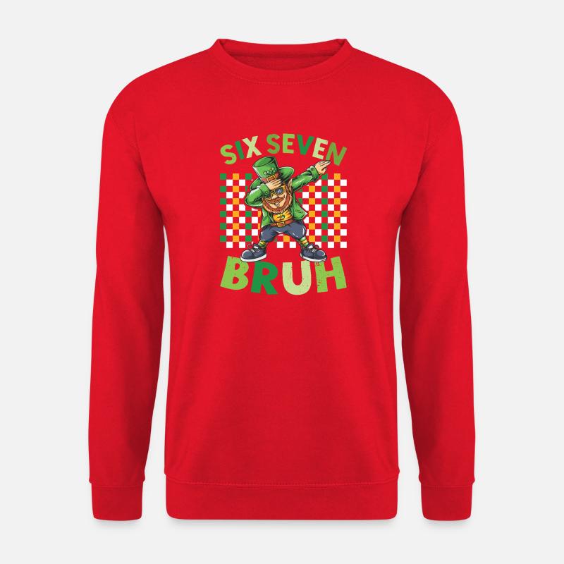 Kobold St. Patrick's Day - Unisex Pullover - Rot