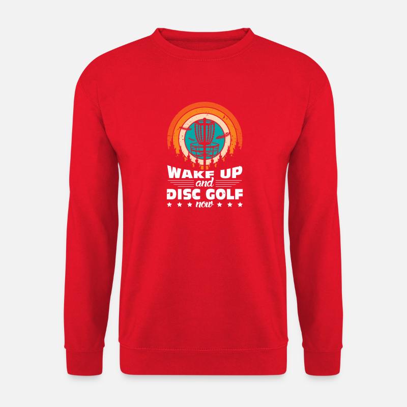 Cadeaux de disc golf Disc Golf - Sweat-shirt Unisexe - rouge