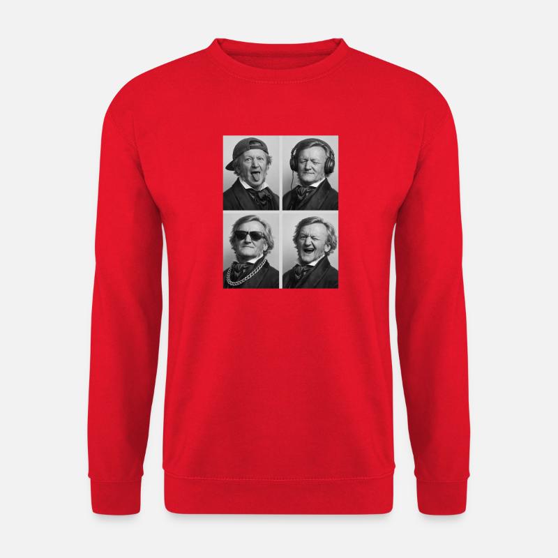 Richard Wagner - Unisex Pullover - Rot
