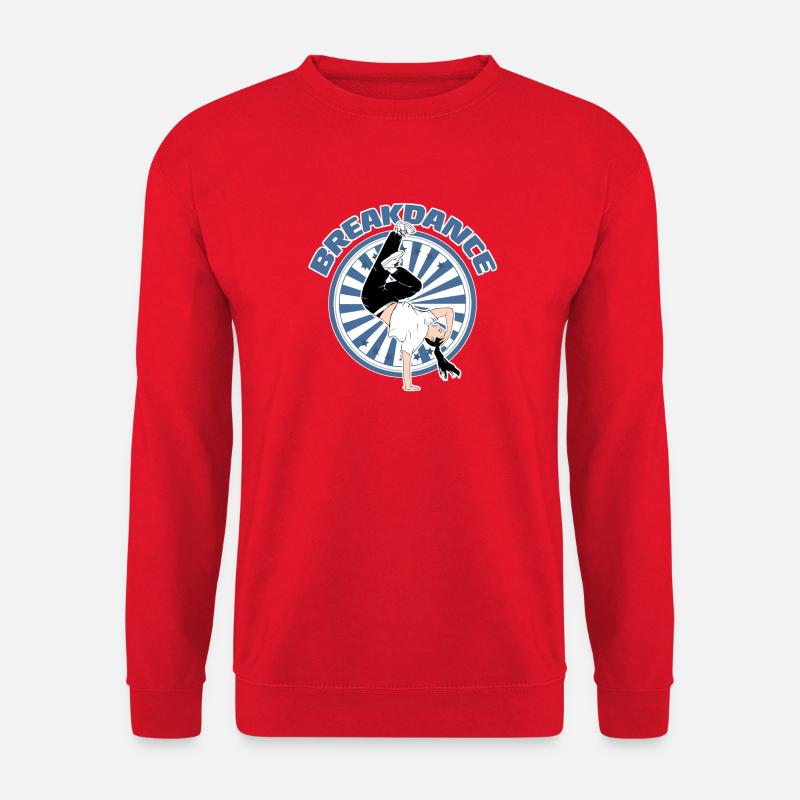 Breakdancing - Unisex Sweatshirt - red