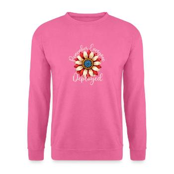 Remember Everyone Deployed RED Friday Troops - Unisex Sweatshirt - pink - Front