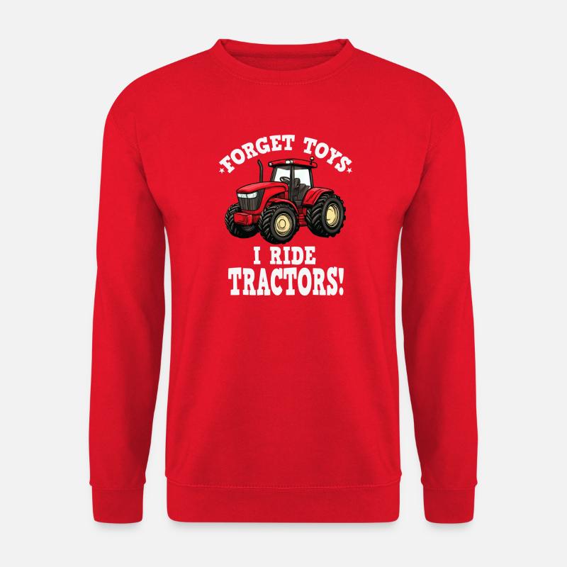 Traktor Humor - Unisex Pullover - Rot
