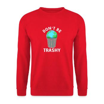 Geology Archaeology - Unisex Sweatshirt - red - Front - Alina (178cm) & Michal (187cm)