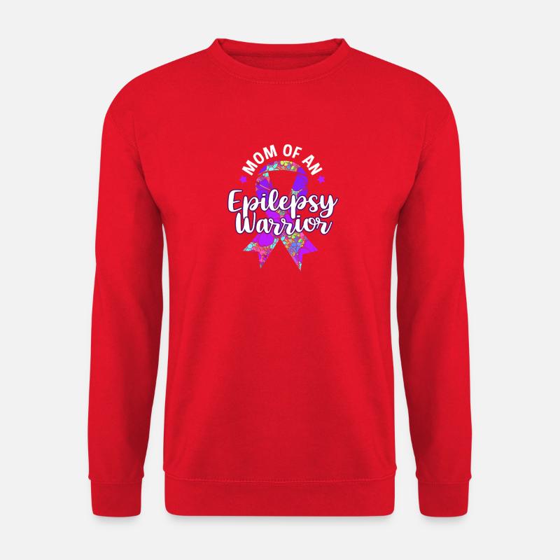 Epilepsie Mutter Mama Geschenk - Unisex Pullover - Rot
