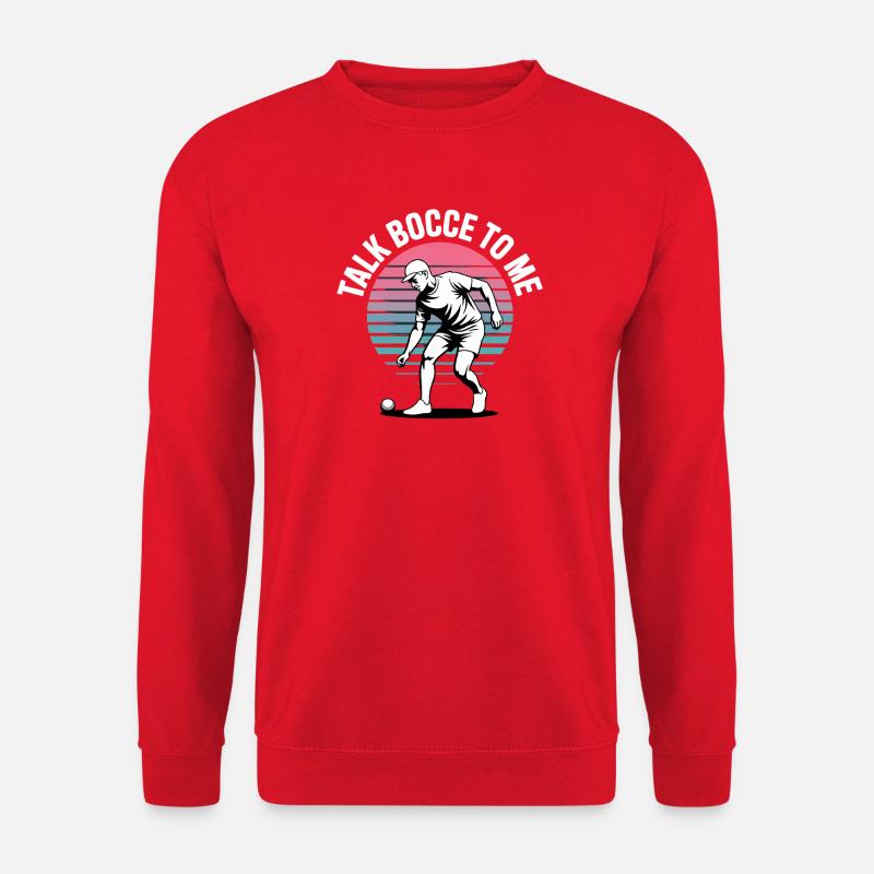 Boccia King Passion de Précision - Sweat-shirt Unisexe - rouge