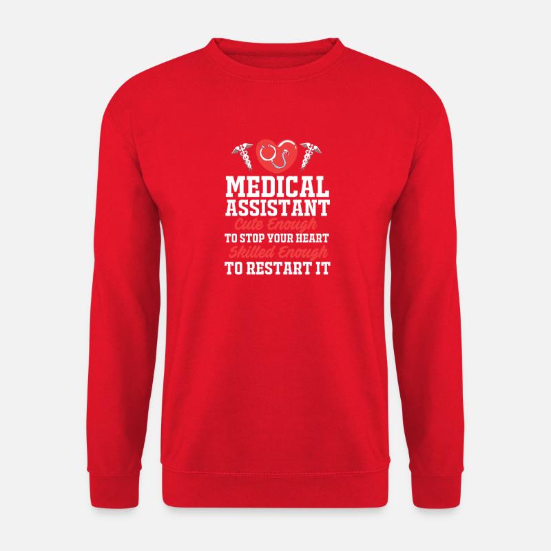 Medizin Mediziner MFA - Unisex Pullover - Rot