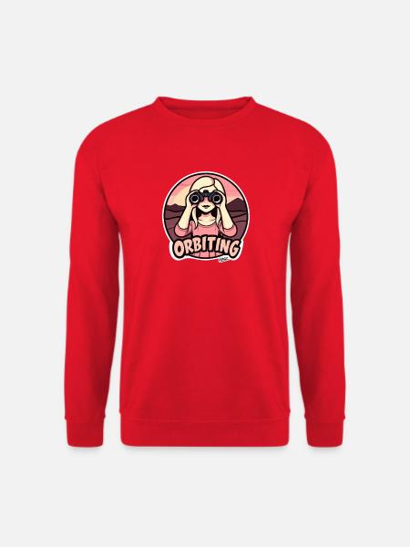 Orbiting Explorer - Unisex Pullover - Rot