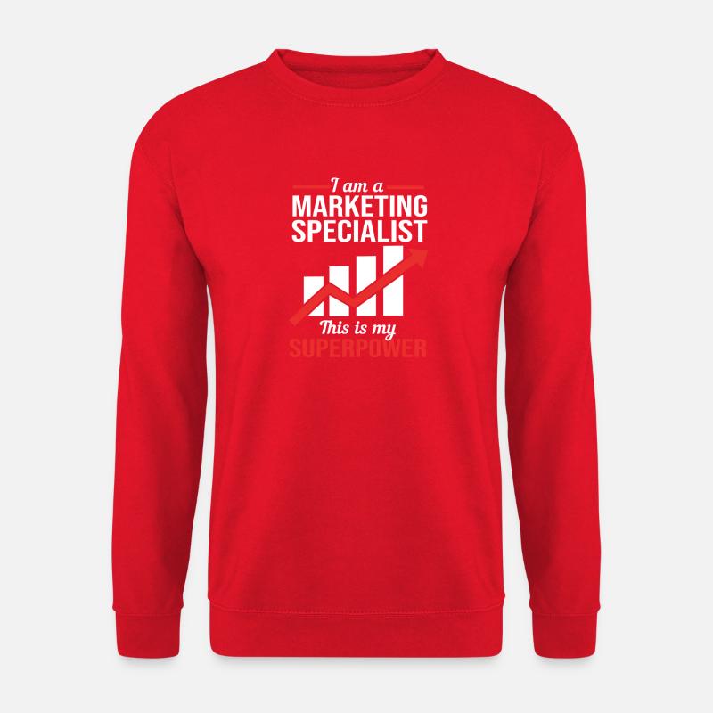Marketing Manager - Unisex Pullover - Rot
