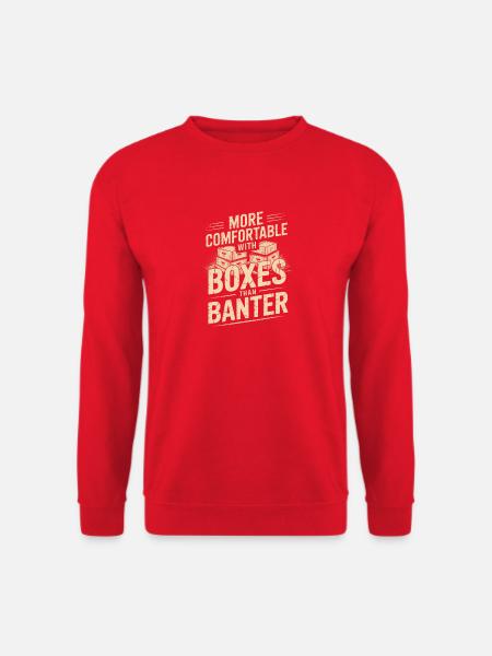 Mit Boxen wohler - Unisex Pullover - Rot