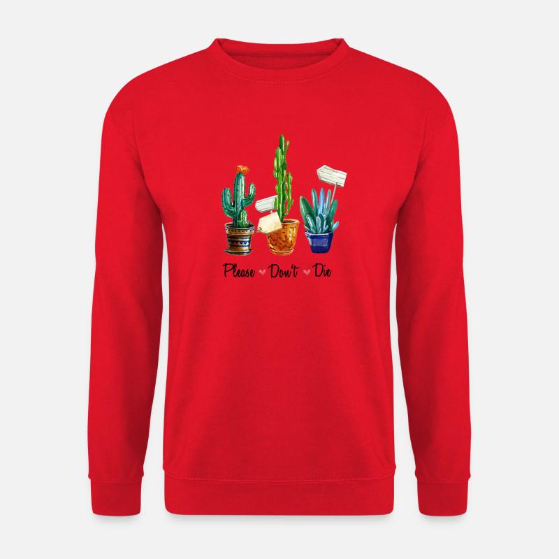 Plant Lover Boho - Unisex Sweatshirt - red