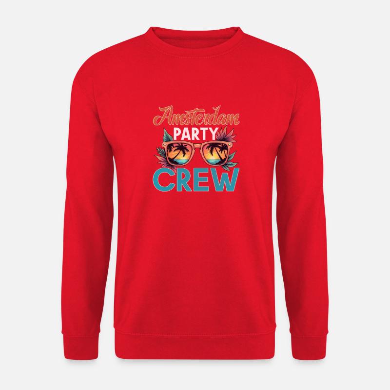 Amsterdam Crew - Unisex Sweatshirt - red