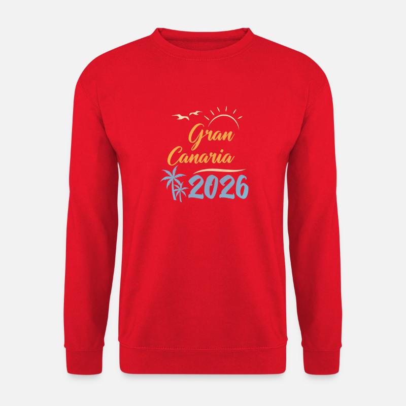 Gran Canaria 2026 - Unisex Pullover - Rot