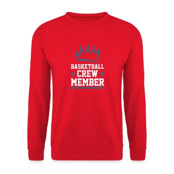 Équipe de basket-ball - Sweat-shirt Unisexe - rouge - Devant - Alina (178cm) & Michal (187cm)