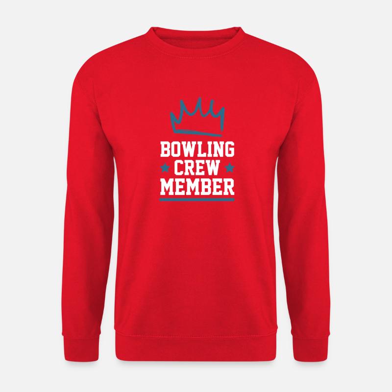 Bowling Crew - Unisex Sweatshirt - red