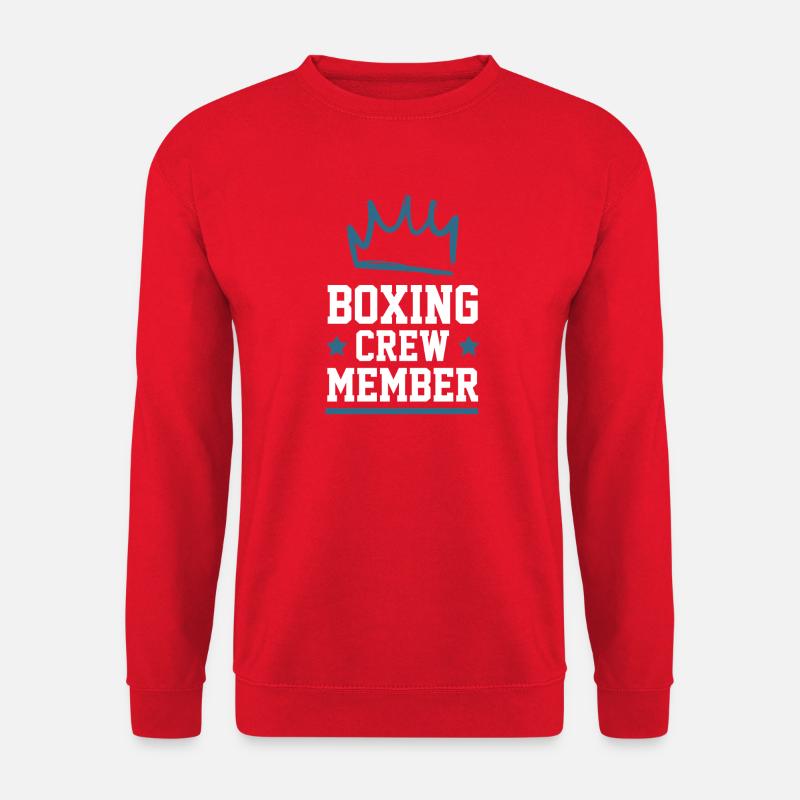 Boxing Crew - Unisex Pullover - Rot