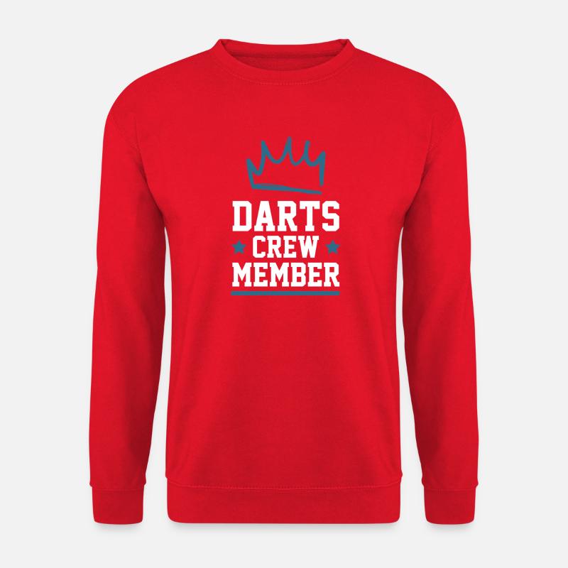 Darts Crew - Unisex Sweatshirt - red