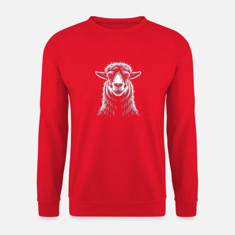 lama - Unisex Sweatshirt - red