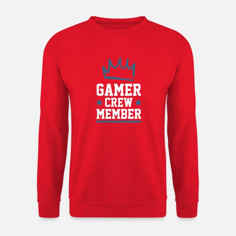Gamer Crew - Unisex Sweatshirt - red