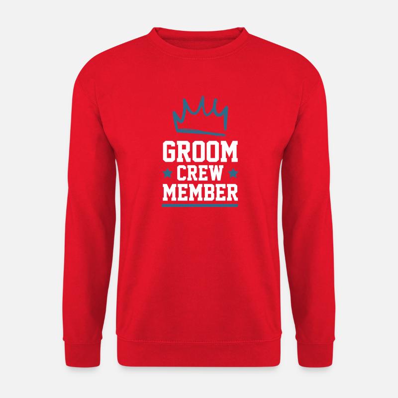 Groom Crew - Unisex Pullover - Rot