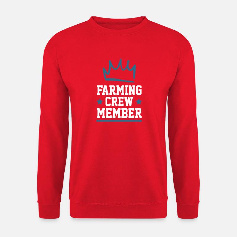 Farming Crew - Unisex Pullover - Rot