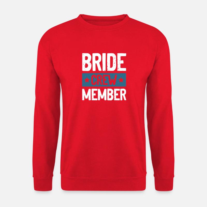Bride Crew - Unisex Pullover - Rot