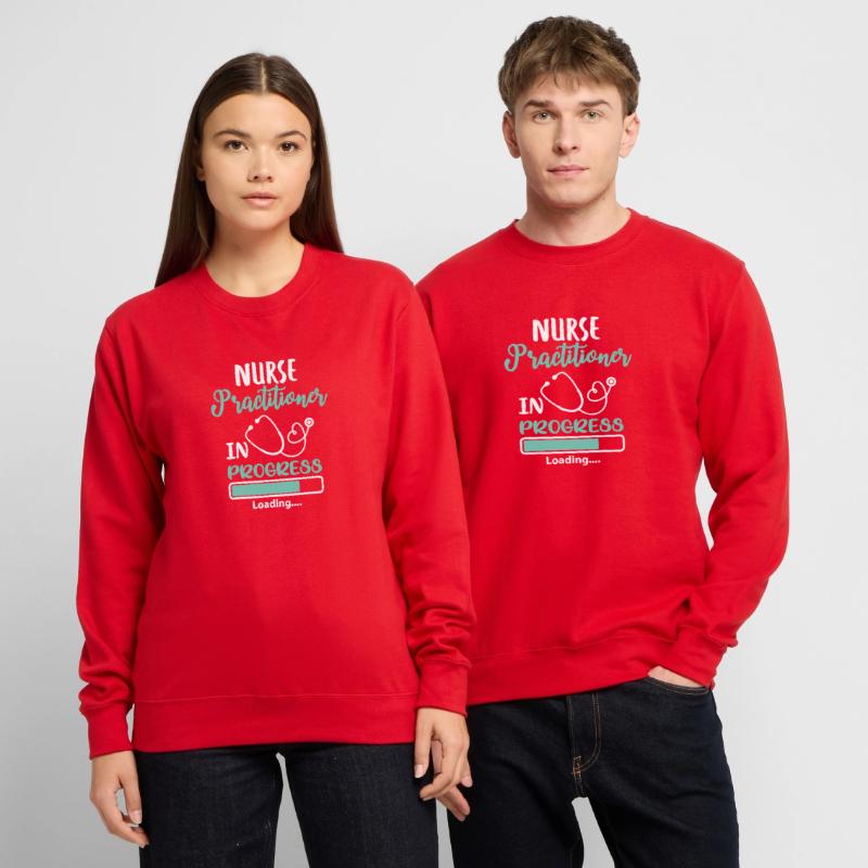 Nurse Practitioner In Progress Loading Unisex Sweatshirt