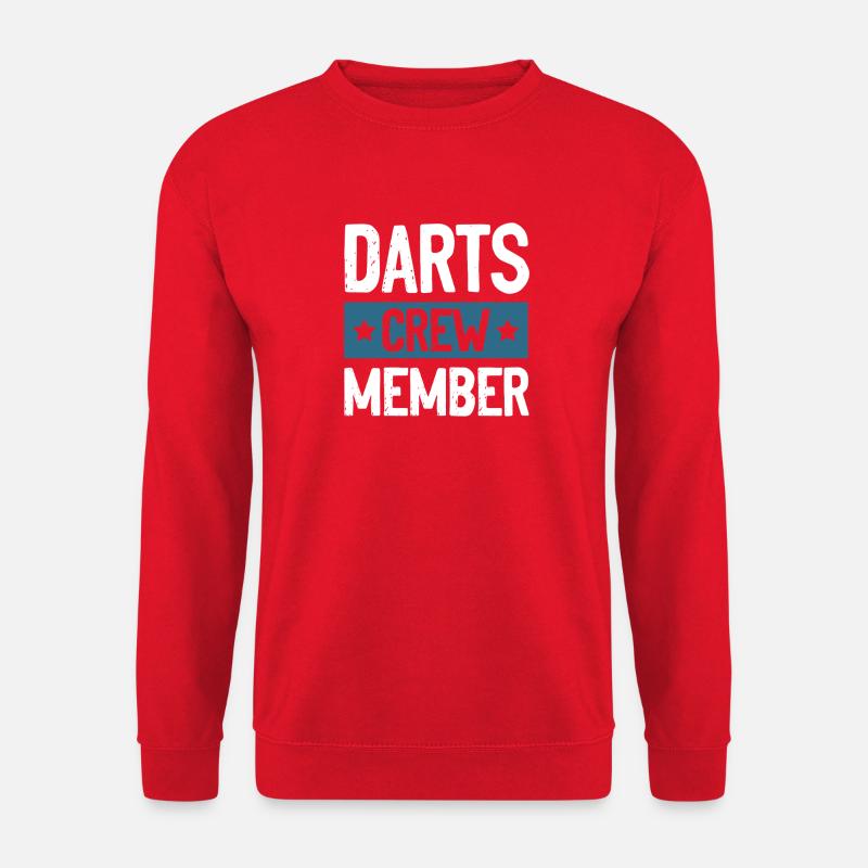 Darts Crew - Unisex Sweatshirt - red