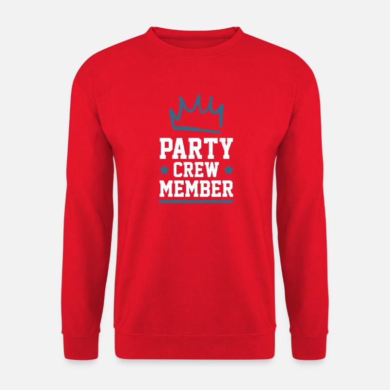 Party Crew - Unisex Pullover - Rot