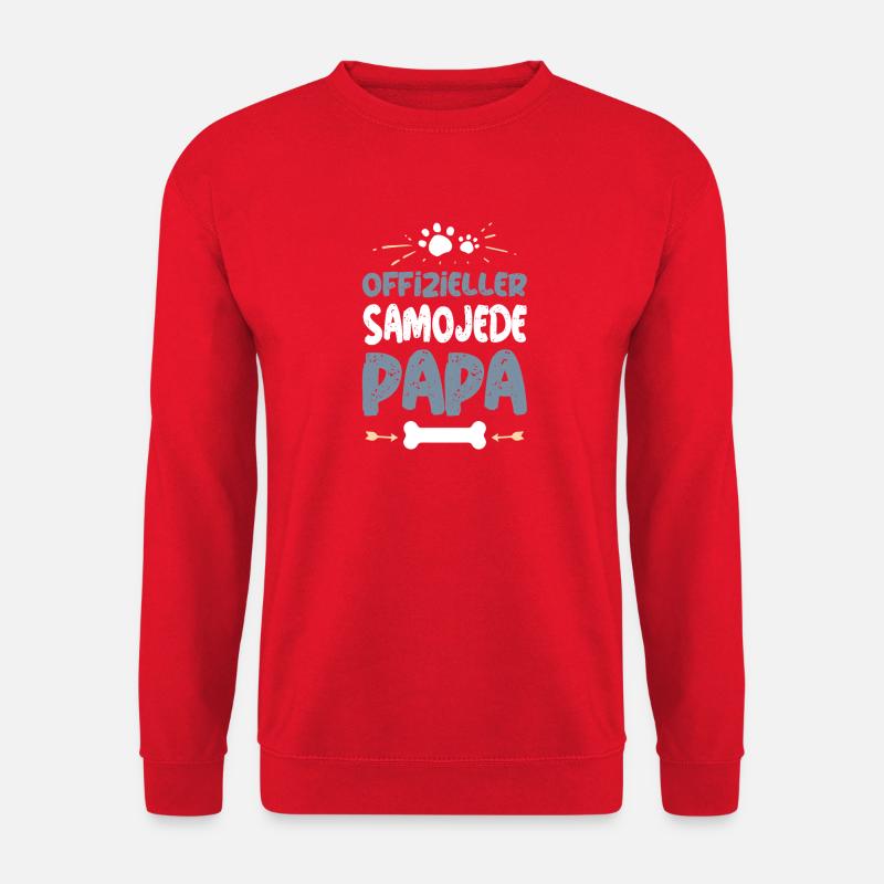 SAMOJEDE - Unisex Pullover - Rot