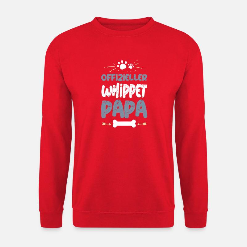 Whippet - Unisex Sweatshirt - red