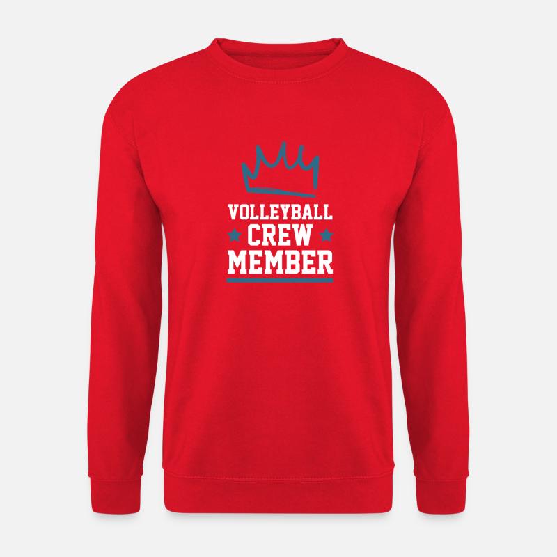 Volleyball Crew - Unisex Sweatshirt - red