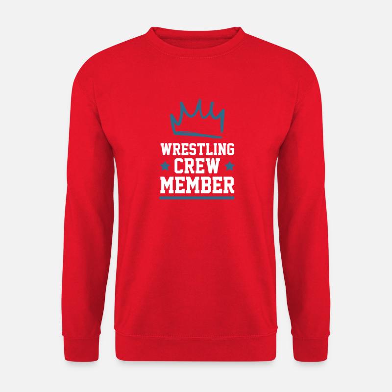 Wrestling Crew - Unisex Sweatshirt - red