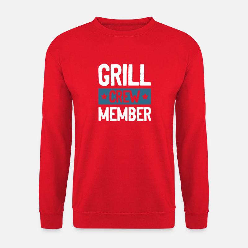 Grill Crew - Unisex Sweatshirt - red