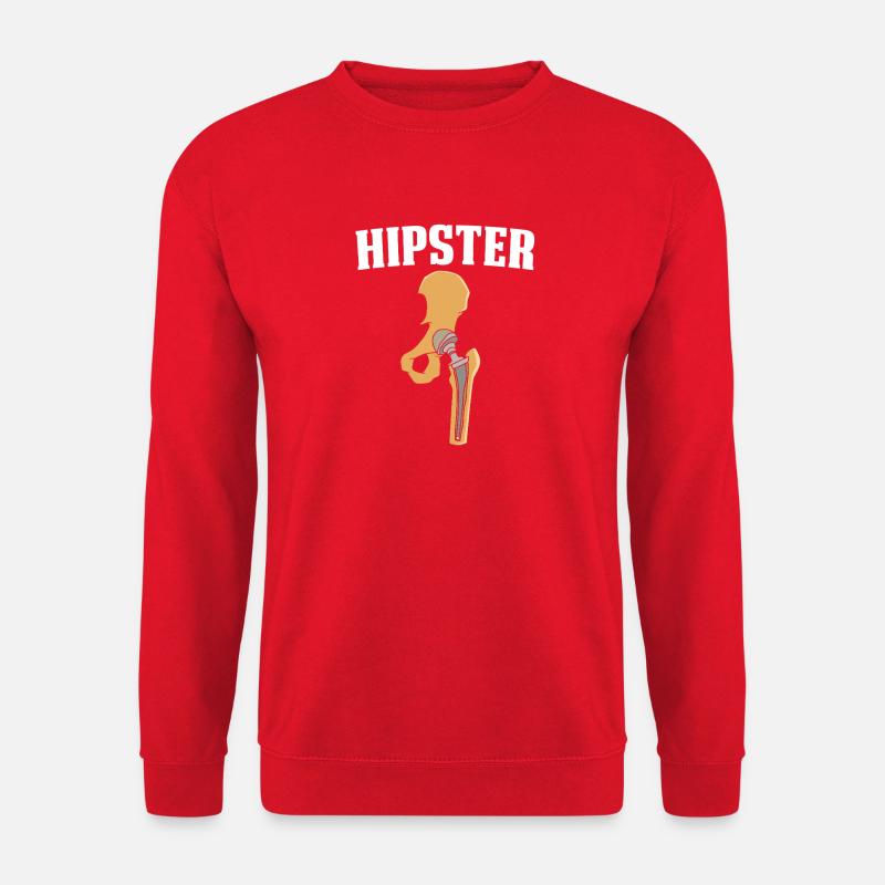 Hips Hip Joint Hips - Unisex Sweatshirt - red