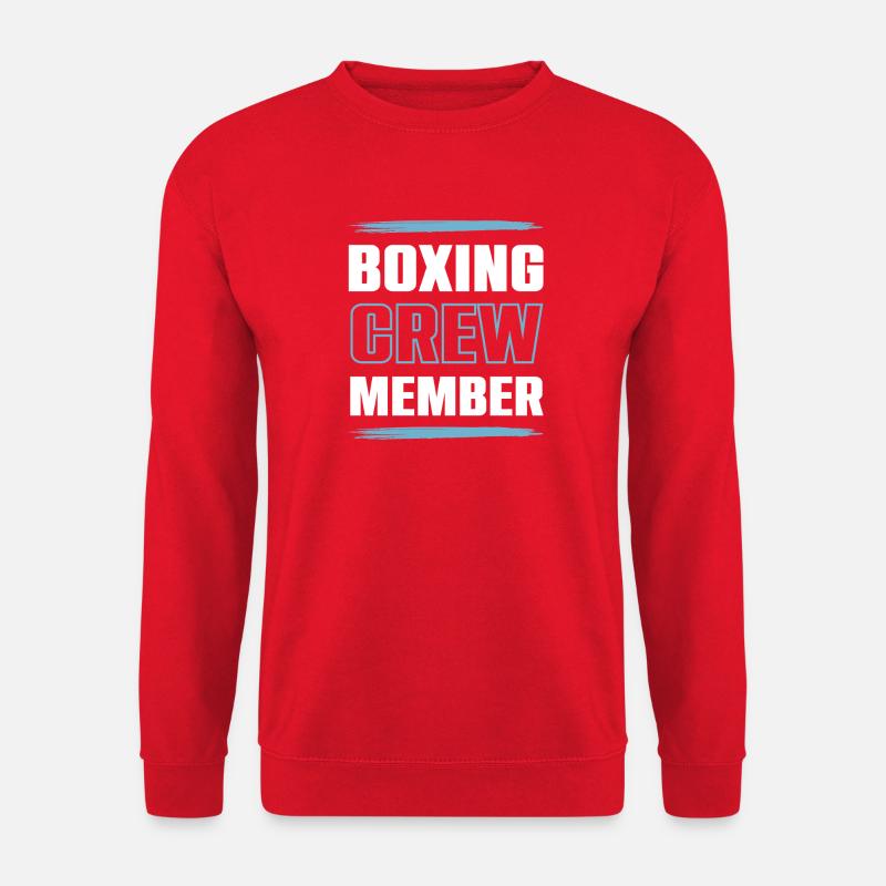 Boxing Crew - Unisex Sweatshirt - red
