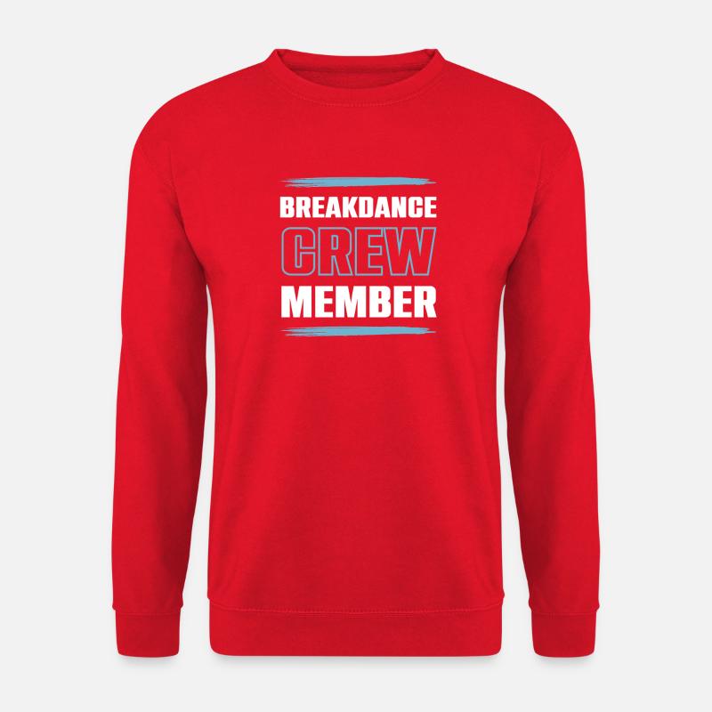 Breakdance Crew - Unisex Sweatshirt - red