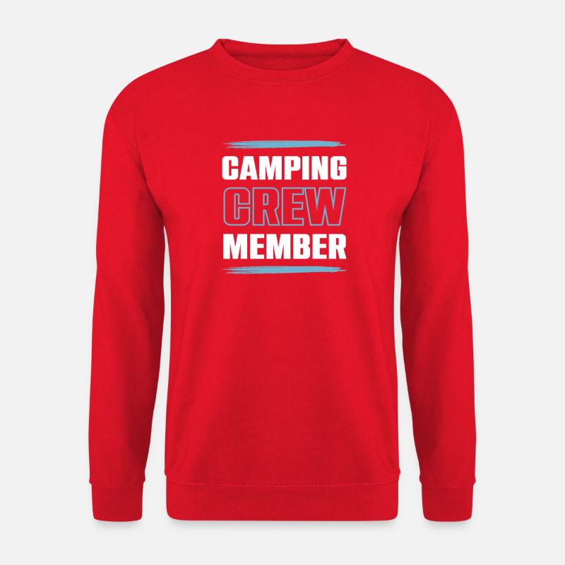 Camping Crew - Unisex Sweatshirt - red