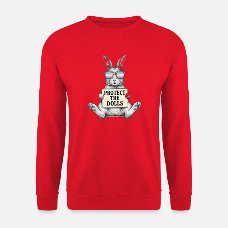 LGBTQ-Pride-Monat – Schütze trans Kinder - Unisex Pullover - Rot