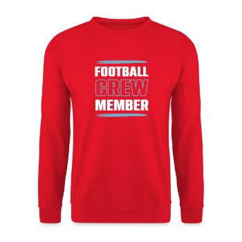 Équipe de football - Sweat-shirt Unisexe - rouge - Devant - Alina (178cm) & Michal (187cm)