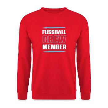 Équipe de football - Sweat-shirt Unisexe - rouge - Devant - Alina (178cm) & Michal (187cm)