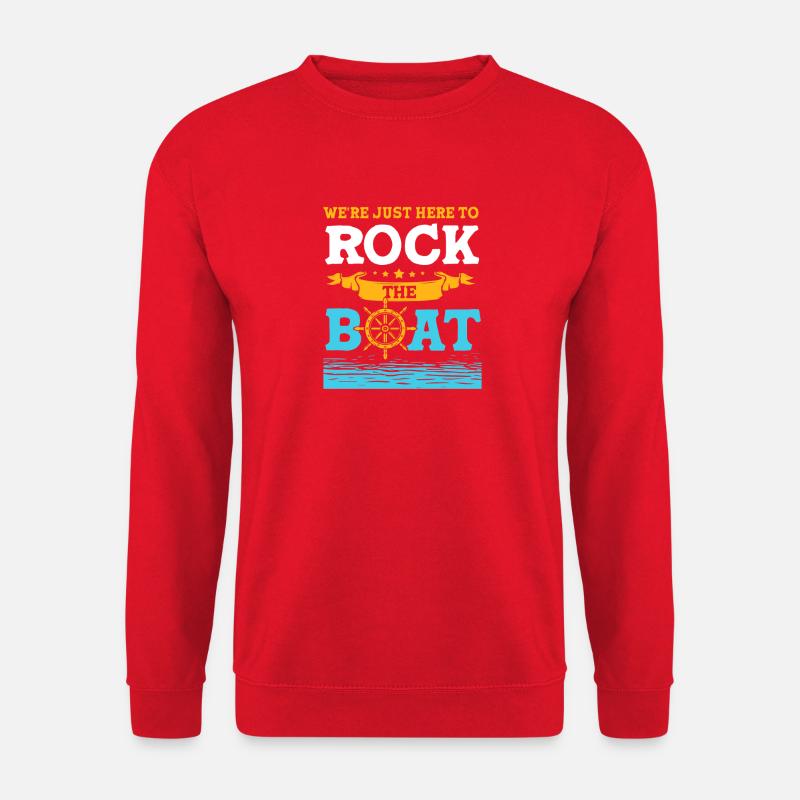 Kreuzfahrt Kreuzfahrtschiff - Unisex Pullover - Rot