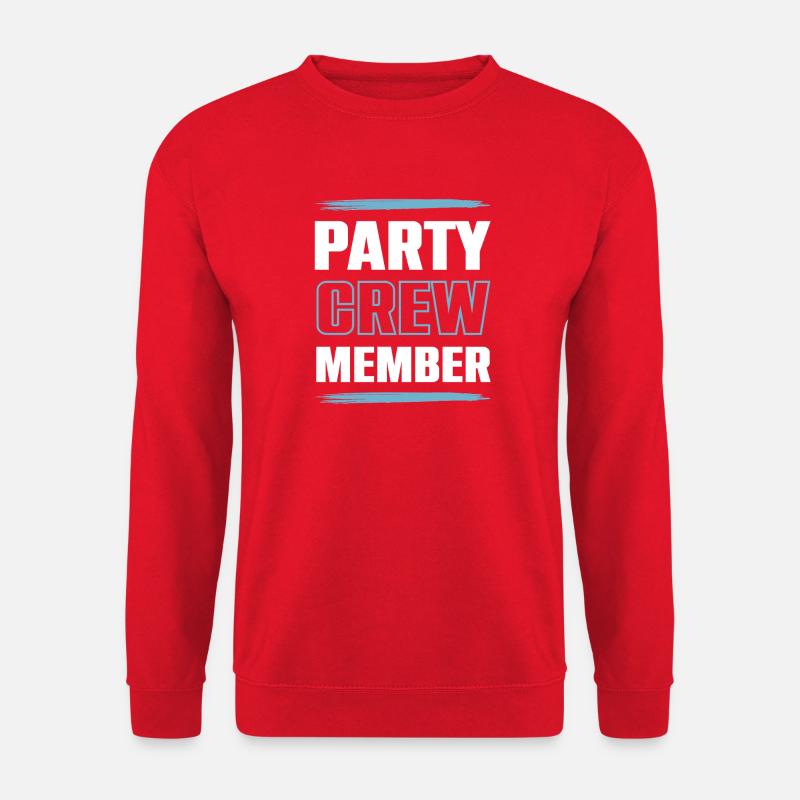Party Crew - Unisex Sweatshirt - red