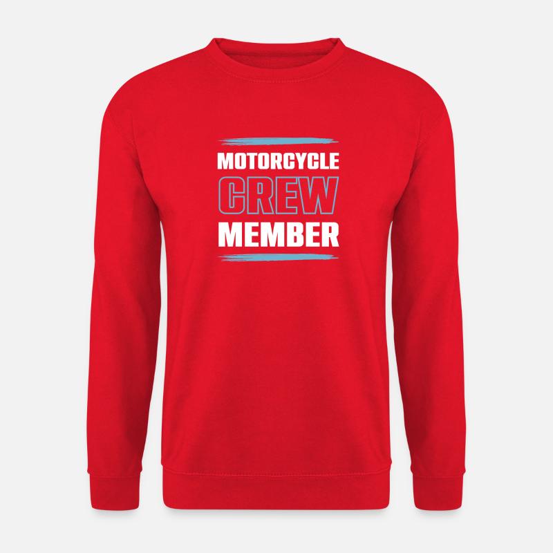 Motorcycle Crew - Unisex Pullover - Rot