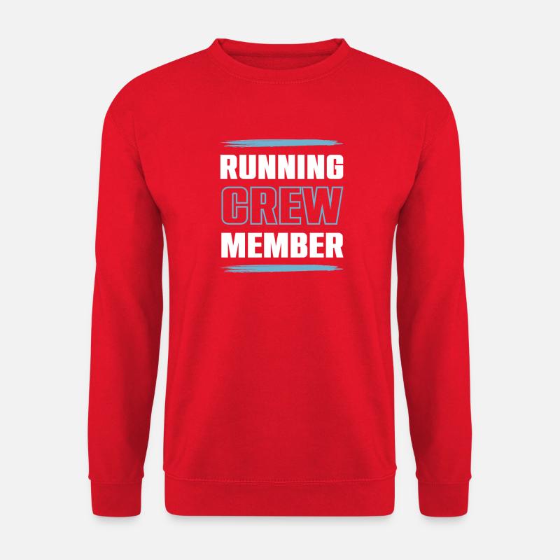 Running Crew - Unisex Pullover - Rot