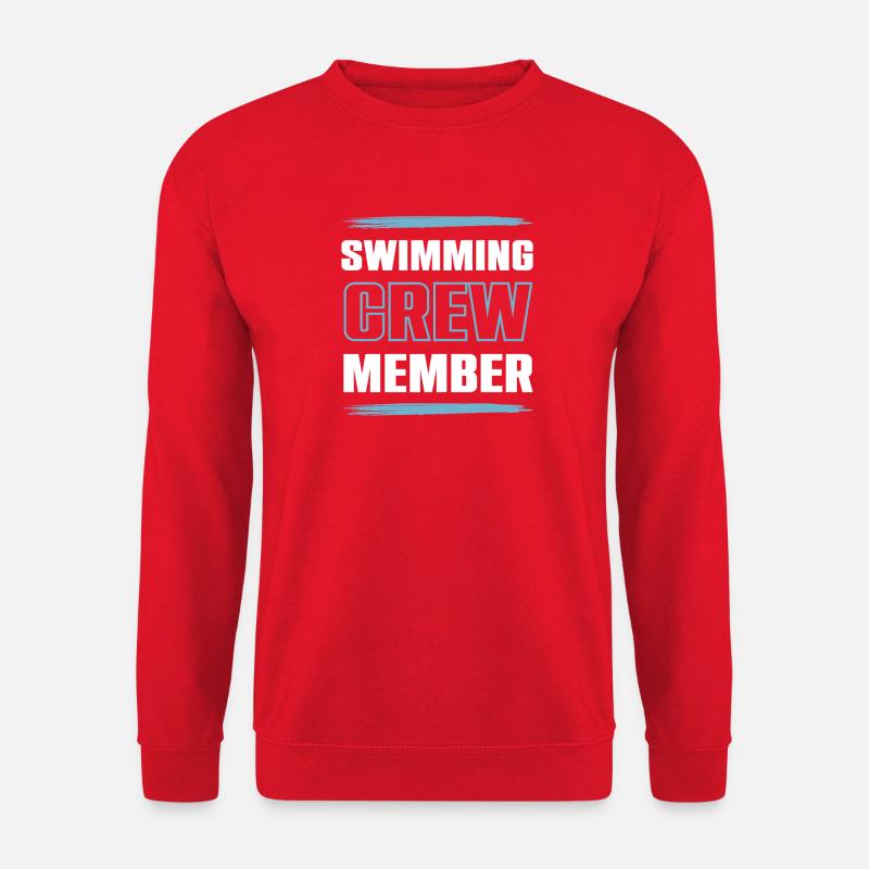 Swimming Crew - Unisex Sweatshirt - red