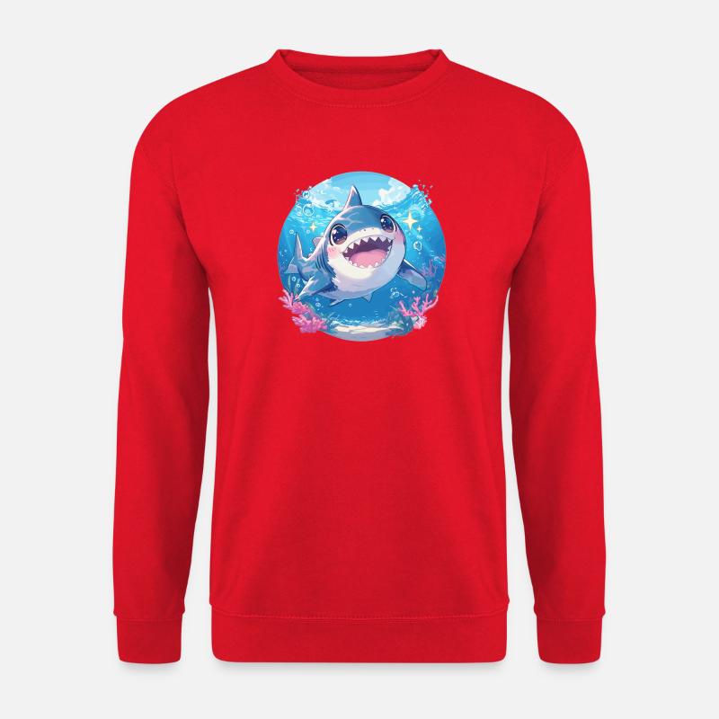 Megalodons Megalodon - Unisex Pullover - Rot