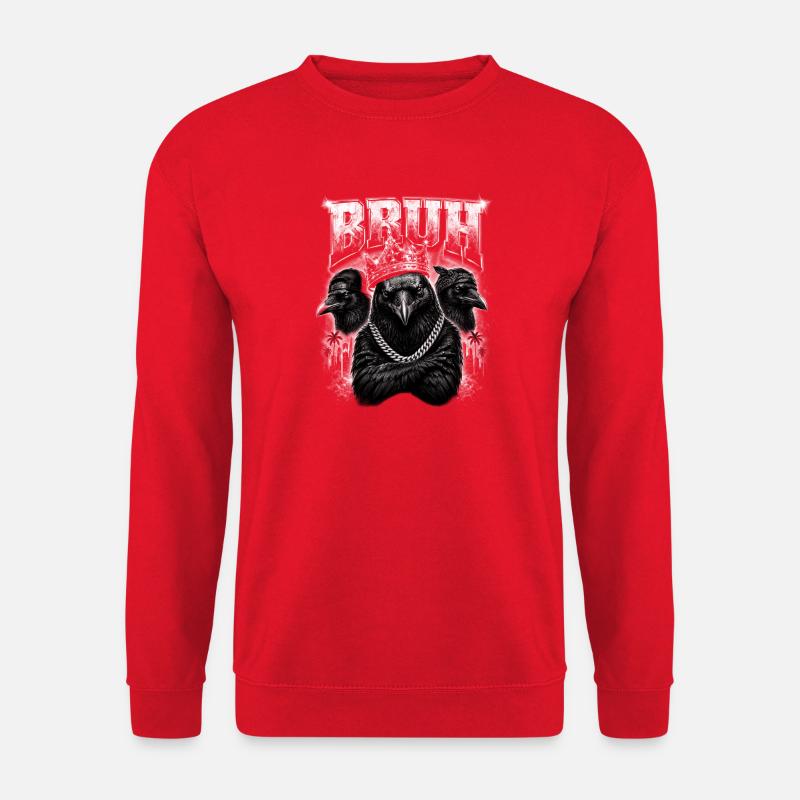 Brew Ravens Chain Tea - Unisex Sweatshirt - red