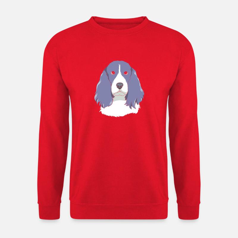 Springer Spaniel - Unisex Pullover - Rot