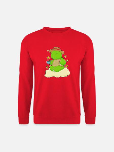 Turtle Coffee Mug - Unisex Sweatshirt - red