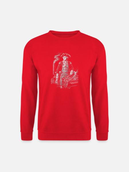 George Washington Grilling BBQ - Unisex Sweatshirt - red
